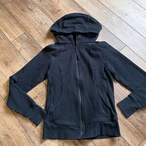 lululemon athletica Classic Black Zip-Up Hoodie